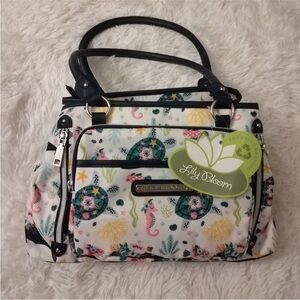 Lily Bloom Ocean Turtles Shoulder Bag